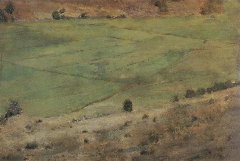 Fernand Khnopff In Fosset.Grass France oil painting art